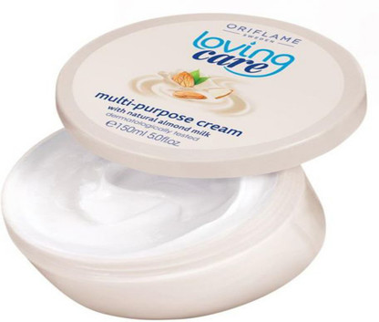oriflame loving care body lotion with natural almond milk
