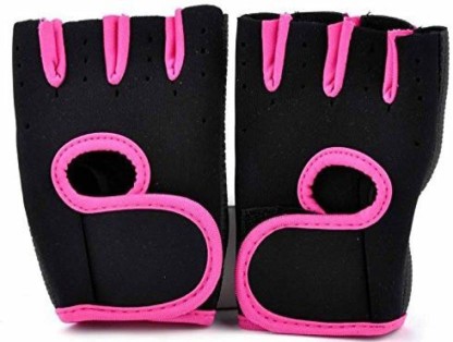 1 Pair Small Pink Gloves