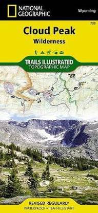 Cloud Peak Wilderness Trail Map