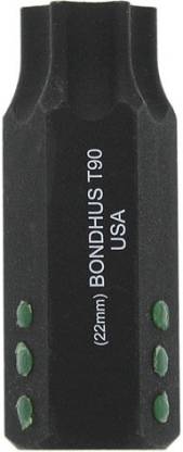 Bondhus 32090 T90 ProHold Torx Bit 2.5 22mm stock size 