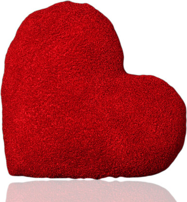 oversized heart pillow