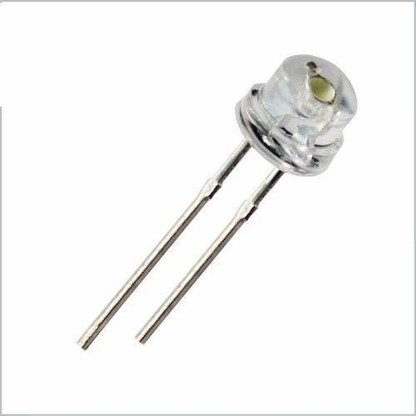 100pcs 5mm Straw Hat Green Clear Lens LED Diode Light 5 mm Ultra Bright Wide Angle LED Light Emitting Diode Lamp Through Hole