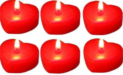 Partysanthe Love Romantic Heart Shape Candles For Valentines Day Birthday Candle Wedding Anniversary Bridal Shower Wedding Room And Home Decoration Birthday Theme Candle Price In India Buy Partysanthe Love Romantic