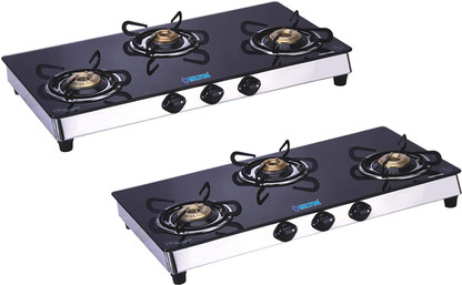 glass top gas stove 3 burner flipkart