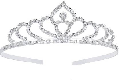 Chooz Designer Studio Wedding Tiara Headband Bridal Princess Queen Crown Crystal Rhinestone Party Jewelry For Women Girls Head Band Price In India Buy Chooz Designer Studio Wedding Tiara Headband Bridal Princess Queen