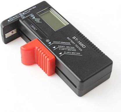Universal AA AAA C D 9V 1.5V Button Cell Battery Volt Tester Checker Indicator K 