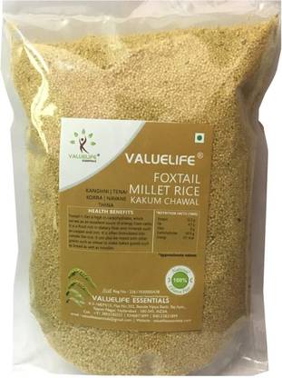 Value Life Millet Foxtail Millet Price In India Buy Value Life Millet Foxtail Millet Online At Flipkart Com