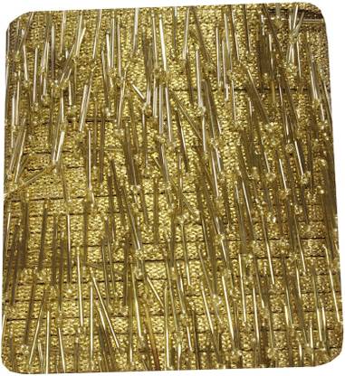 Utkarsh Wg0068 01 Golden Color Lace Gota Patti With Hanging Mini Sticks Design Machine Made Embroidery Lace Border With 3 81cm Width 9 Mtr Long Lace Reel Price In India Buy Utkarsh Wg0068 01