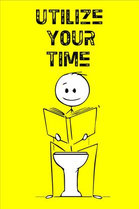 Funny Toilet Poster Funny Toilet Poster