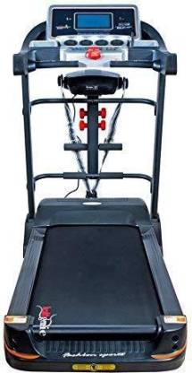 Healthgenie 6in1 Motorized 4612A with Auto Incline,Massager, 2HP DC Motor,Max Speed 16Kmph Treadmill