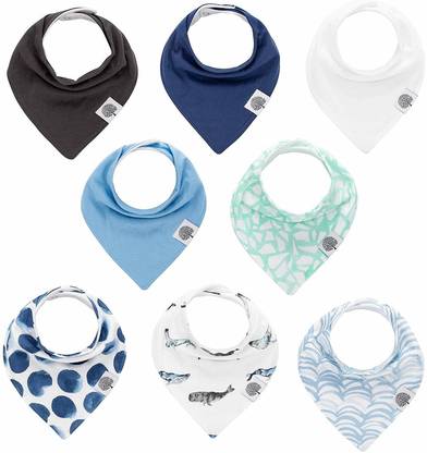 Parker Baby Co Parker Baby Bandana Drool Bibs A 8 Pack Baby Bibs For Boys Girls Unisex Arctic Set Buy Baby Care Products In India Flipkart Com
