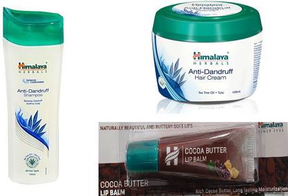 Himalaya Herbals Anti Dandruff Shampoo, Anti Dandruff Hair Cream, Cocoa Butter Lip Balm Price in India - Buy Himalaya Herbals Anti Dandruff Shampoo, Anti Dandruff Hair Cream, Cocoa Butter Lip Balm online Himalaya Herbals Anti Dandruff Shampoo, Anti Dandruff Hair Cream, Cocoa Butter Lip Balm Price in India - Buy Himalaya Herbals Anti Dandruff Shampoo, Anti Dandruff Hair Cream, Cocoa Butter Lip Balm online