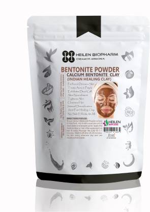 HEILEN BIOPHARM Calcium Bentonite Powder (Indian Healing Clay) - 75 gm