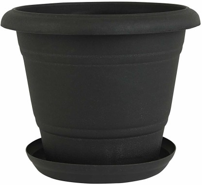 Black Pack of 2 Pack of 12 Bosmere Pot Toes - PT-12BLHT 