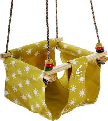 cuddlycoo baby mustard sun cotton small swing price in india buy cuddlycoo baby mustard sun cotton small swing online at flipkart com