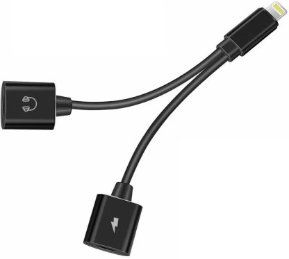 8 Pin Lighting Headphone Earphone Jack 