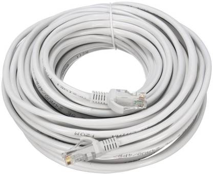 Cat6 Ethernet Lan Cable Grey Network