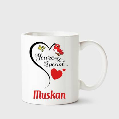 Chanakya You Re So Special Muskan White Coffee Name Ceramic Ceramic Coffee Mug Price In India Buy Chanakya You Re So Special Muskan White Coffee Name Ceramic Ceramic Coffee Mug Online At Flipkart Com