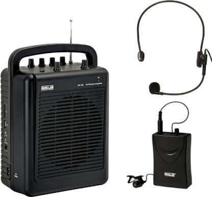 ahuja portable mic with speaker