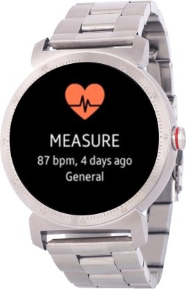 metalika smart watch with health and activity tracker