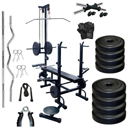 gym set with bench