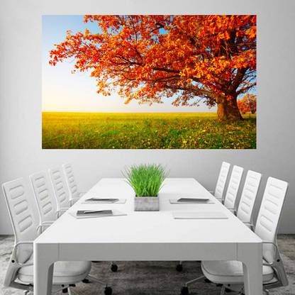 Beautiful Trees Scenery Hd Wallpaper Office Poster Home Decor Wallposter For Living Room No Framed 2ft X 4ft Canvas Art Smartbuyer Posters Decorative Art Paintings Posters In India