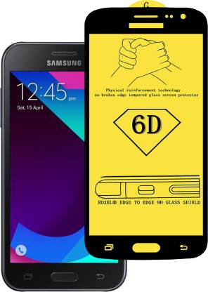 CRodible Edge To Edge Tempered Glass for Samsung Galaxy J2-2017