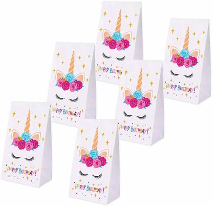 Erosom Unicorn Gifts Bags Unicorn Paper Bags Unicorn Birthday Party Supplies Kids Party Decorations Perfect With Unicorn Cupcake To Unicorn Gifts Bags Unicorn Paper Bags Unicorn Birthday Party Supplies