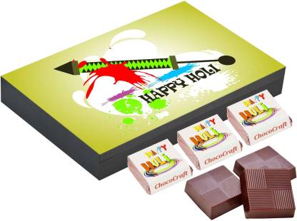 CHOCOCRAFT Holi 2017 gifts, 12 Chocolate Gift Box, chocolate gift for holi Truffles