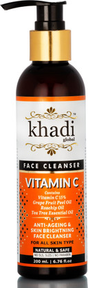 khadi global face wash