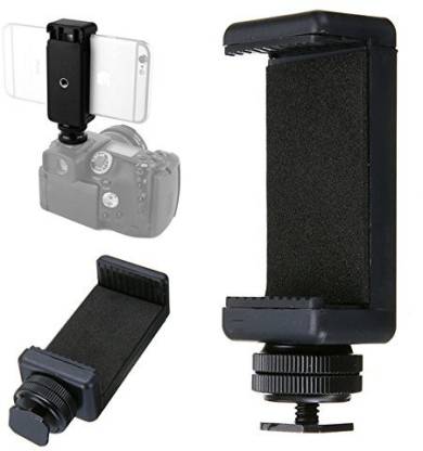 1/4 inch Phone Clip Holder avec Flash Chaud Shoe Vis Adapter Mont Trépied Pour