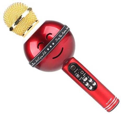 ESCHEW Top Selling Bluetooth Mic WS-878 Handheld With Led Light & Best For Singing With Home theater Microphone