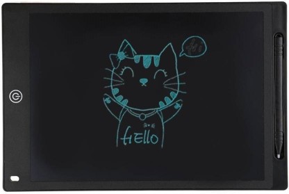 Fauge Drawing Board 10.1 Inch LCD Electronic Drawing Board Business Writing Board Smart Blackboard with Leather Case and Pen 