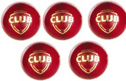 PARADISE COLLECTION PC CLUB LEATHER BAL [ PACK 5] Cricket Leather Ball