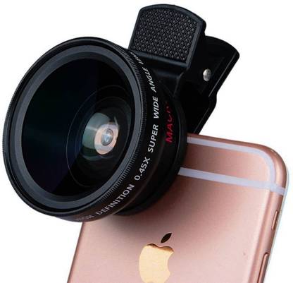 Casadomani Super Wide Angle Lens And Macro Lens Magnifier 2 In 1 Clip On Cell Phone 0 45x Wide Angle Lens Camera Lens Kit For All Smartphone Mobile Phone Lens Price In India Apexel 18x telephoto lens review. flipkart