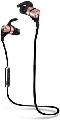 Rose Gold Bluetooth Headset 