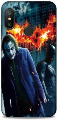 MAPPLE Back Cover for Redmi 6 Pro (Joker & Batman)