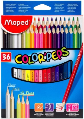 Maped 832217 36-Piece Colouring Pencils 