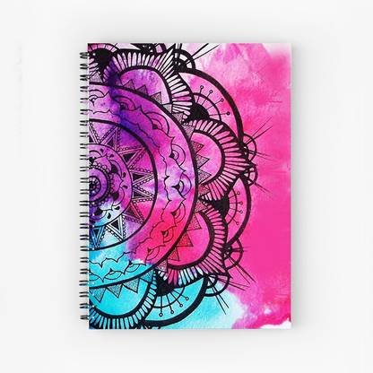 pics Mandala Art Pen Name furnish marts mandala art a5 note book no 160 pages