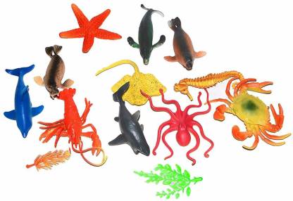 Vibgyor Vibes Ocean/Water/Marine Animals Figures Set for Kids - Ocean/Water/Marine  Animals Figures Set for Kids . Buy Animals Figures toys in India. shop for  Vibgyor Vibes products in India. 