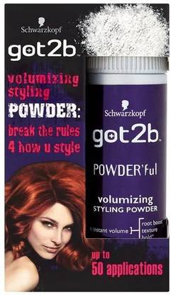 Schwarzkopf got2b powderful volumizing styling powder 10gm Hair Powder - Price in India, Buy Schwarzkopf got2b powderful volumizing styling powder 10gm Hair Powder Online In India, Reviews, Ratings & Features Schwarzkopf got2b powderful volumizing styling powder 10gm Hair Powder - Price in India, Buy Schwarzkopf got2b powderful volumizing styling powder 10gm Hair Powder Online In India, Reviews, Ratings & Features