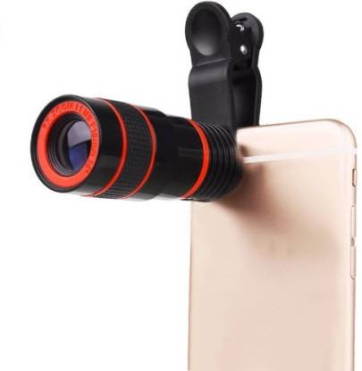 ESCHEW 8 X Zoom Universal 8X Zoom Telescope Camera + Adjustable Holder Mobile Phone Lens Mobile Phone Lens