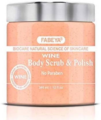 Fabeya Natural Wine Body Scrub And Polish No Parabens Scrub Price In India Buy Fabeya Natural Wine Body Scrub And Polish No Parabens Scrub Online In India Reviews Ratings Features