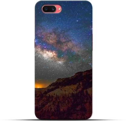 Saavre Back Cover for Mid Night Sky,Stars,Vallley,Mountain,Climb,Milky Way,Gala6y,Night Sky,Space for OPPO A3S