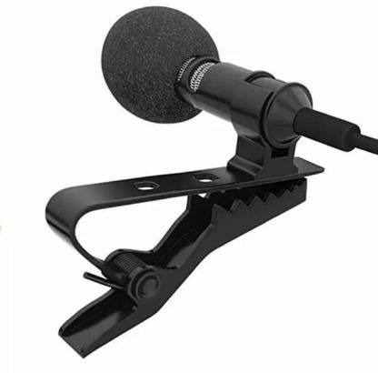 ESCHEW Genuine Quality 3.5mm Clip Microphone For Youtube | Collar Mike for Voice Recording PC, Laptop, Android ios, DSLR Camera Microphone