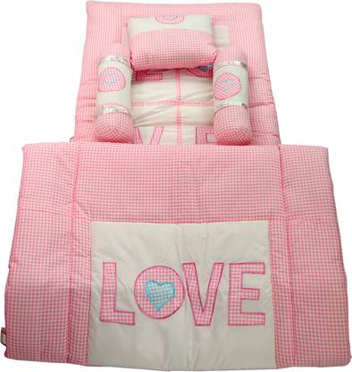 Vls Lifestyle 5pcs Baby Bedding Set Color Pink In India At Flipkart Com Vls Lifestyle 5pcs Baby Bedding Set, Pink Gingham Baby Bedding