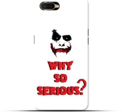 Saavre Back Cover for Why So Serious Joker for OPPO K1