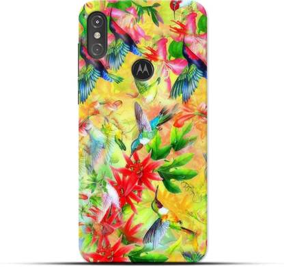 Saavre Back Cover for Flower for MOTO ONE POWER