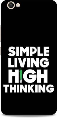 Victory Flag Back Cover For Vivo V5s 1317 Simple Living High Thinking Funny Quotes Printed Victory Flag Flipkart Com
