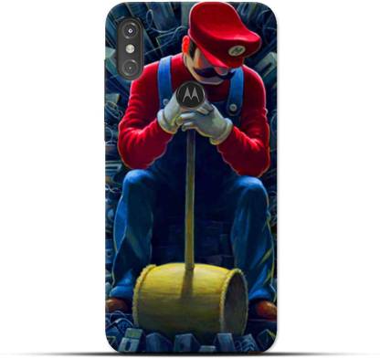 Saavre Back Cover for Mario,Game, for MOTO ONE POWER